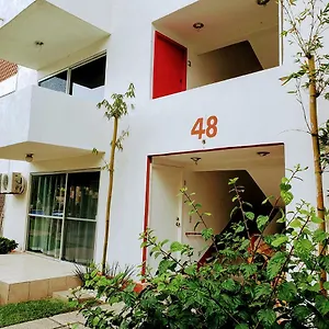 Depto 5 Personas Alberca Estcinmto Seguridad 24 7 Apartamento